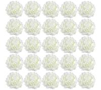 FagusHome 20cm Têtes Fleur d'hydrangea Artificielle 30 Pièces Fleur Artificielle avec Tiges Fausses Fleurs d'hortensia Bouquets pour Décoration
