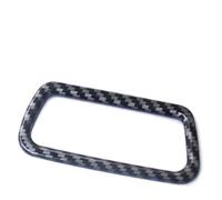 FAHBSTR Autocollant décoratif pour A&lfa pour Romeo pour Stelvio Bouton Commande Électrique Porte Coffre Hayon Interrupteur Cadre Décoration(Carbon Style)