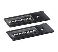 FAHBSTR Clignotant voiture Pour B&MW E30 E32 E34 E36 Lumière LED M3 M5 Pour Série 3 5 7 1990-1996 Rétroviseur Latéral Clignotant LED(2Pcs Dynamic Crystal)