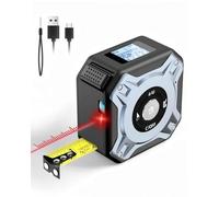 FAHEFANA Ruban à Mesurer Laser 2 en 1, USB-C Rechargeable | Metre Laser 40m & Metre Ruban 5m, Écran LCD, Plusieurs Modes de Mesure, pour Le Bricolage et la Décoration Intérieure