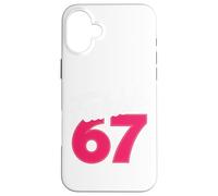 FAHHH 67 Fun Six Seven 6 7 Meme Gen Z Alpha 67 FAHH Coque pour iPhone 16 Plus