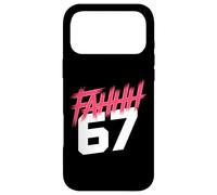 FAHHH 67 Fun Six Seven 6 7 Meme Gen Z Alpha 67 FAHH Coque pour iPhone 17 Pro Max