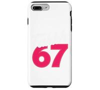 FAHHH 67 Fun Six Seven 6 7 Meme Gen Z Alpha 67 FAHH Coque pour iPhone 7 Plus/8 Plus