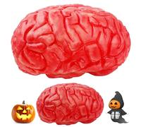 Fahibin 2pcs Parties du Corps Sanglantes Halloween, Jouet Halloween Brain, Faux Cerveaux Humains pour Halloween, pour Halloween Carnaval fête Hantée Ménage Plein Air