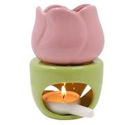 Fahibin Céramique Brule Parfum Fondant, Bruleur Fondant Brule Parfum,180ml Brûleur Fondant Cire Parfumée, pour Maison, Bureau,Chambre à Coucher