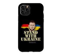Fahne Deutschland Wolodymyr Selenskyj Support avec Ukraine Coque pour iPhone 11 Pro