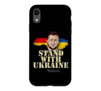 Fahne Deutschland Wolodymyr Selenskyj Support avec Ukraine Coque pour iPhone XR