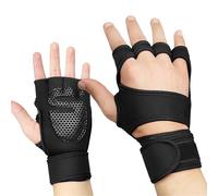 Fahoujs 1 paire de gants d'haltérophilie avec poignets réglables - Unisexe - Gants d'entraînement pour homme et femme