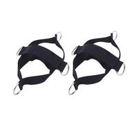 Fahoujs 1 paire de sangles d'entraînement réglables pour cheville, jambe, machine à câble, fitness et cheville