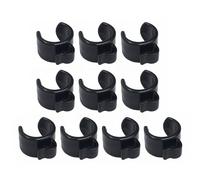 Fahoujs 10 pièce/Ensemble Pinces de Cordon de sur Pied de Microphone pour la Maintenance et la stabilité des Commandes équipement d'enregistrement avancé Serre-câbles sonores pour de