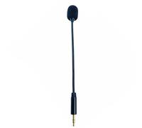 Fahoujs 3 casques de jeu 5 mm Microphone haute sensibilité amovible pour casques de jeu Conversation plus claire Microphone omnidirectionnel