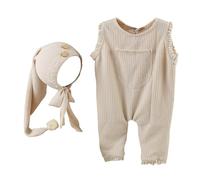 Fahoujs Accessoires de photographie pour nouveau-né - Costume de dessin animé - Combinaison - Grenouillère pour bébé - Jalons importants - Tenue de séance photo - Costume de photo pour nourrisson