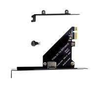Fahoujs Adaptateur PCIe 4.0x4x1 À SFF 8612 pour Le Disque Solide Prenant en SFF8639 Card Externe OcuLink