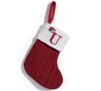 Fahoujs Alphabets De Vacances Tricotés Conviviaux Bas De Lettres Décors De Noël Robustes Et Individualisés Sacs Cadeaux Ornement De Bas Décoration De Cheminées De Noël