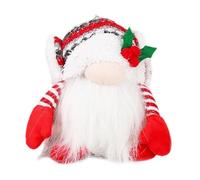 Fahoujs Assemblage rapide Poupée en peluche Décoration de vacances Améliore les vacances Esprit Maison Bureau Coffre-fort convivial Amis de Noël Rudolph Décoration d'intérieur
