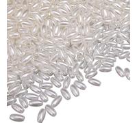 Fahoujs Assortiment De Perles Artisanales en Plastique pour La Fabrication Bijoux Colorées avec Étui Rangement Fournitures Artistiques pour Adultes