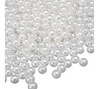 Fahoujs Assortiment De Perles Artisanales en Plastique pour La Fabrication Bijoux Colorées avec Étui Rangement Fournitures Artistiques pour Adultes