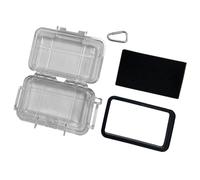 Fahoujs Boîte D'organisateurs Imperméables Multifonctions Résistantes Chocs Texture en Plastique Adaptée Stockage Conteneur De Stockage Essentiel en Plein Air Étanche