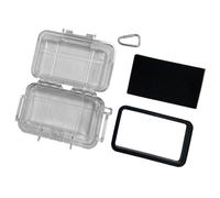 Fahoujs Boîte D'organisateurs Imperméables Multifonctions Résistantes Chocs Texture en Plastique Adaptée Stockage Conteneur De Stockage Essentiel en Plein Air Étanche