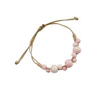 Fahoujs Bracelet élégant en céramique - Accessoire de chaîne de poignet avec surfaces brillantes pour plus de confort et de durabilité - Bracelet au design unique, taille unique, Comme décrit