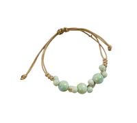 Fahoujs Bracelet élégant en céramique - Accessoire de chaîne de poignet avec surfaces brillantes pour plus de confort et de durabilité - Bracelet au design unique, taille unique, Comme décrit