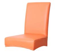 Fahoujs Chaise de salle à manger épaisse et anti-salissure en cuir avec technologie de chaise de restaurant