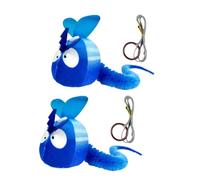 Fahoujs Chirping Jouet à mâcher en forme de punaises grinçantes pour améliorer l'humeur en toute sécurité avec amélioration du son Cadeau d'humeur pour chaton Chirping Bird Cats Jouet