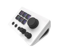 Fahoujs Clavier professionnel 12 touches avec rétroéclairage LED et boutons de contrôle intuitifs pour la création de contenu de la plate-forme de contrôle de flux