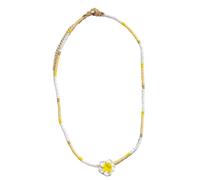 Fahoujs Collier de perles multi-facettes Mode Chaîne de clavicule Pendentif pour différentes occasions Collier déclaration de mode, taille unique, Comme décrit, Comme décrit