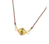 Fahoujs Collier unique avec cartes de tarot - Collier élégant avec des motifs clairs et robustes pour les rassemblements - Bijoux mystiques, taille unique, Comme décrit, Comme décrit