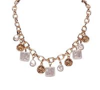 Fahoujs Collier unique Mode Bijoux Exquis Collier Charme Unique Collier Quotidien Chaîne Collier Alliage Texture Pour Toutes Les Occasions