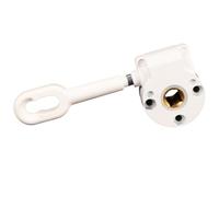 Fahoujs Composants manuels d'auvent Transmission Canopy Engrenage Manivelle Manuel Jambe Matériel Pièces de rechange pour ombre Fixer mécanisme d'engrenage à manivelle