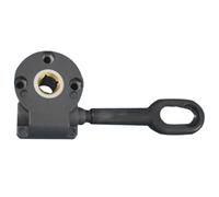 Fahoujs Composants manuels d'auvent Transmission Canopy Engrenage Manivelle Manuel Jambe Matériel Pièces de rechange pour ombre Fixer mécanisme d'engrenage à manivelle