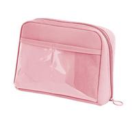 Fahoujs Crayon avec crayon à haute capacité 12 compartiments Sac à crayons Sac de rangement portable Organisateur de marqueurs pour adultes Étui à crayons avec poche, b