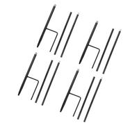 Fahoujs Crochets de plantes en métal en métal extérieur avec revêtement anti-corrosion pour mangeoires à oiseaux support organisation de jardin pas d'outils suspension