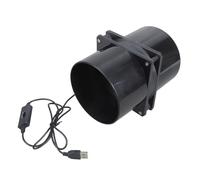 Fahoujs Débit d'air élevé 120 mm Ventilateur USB 3 vitesses pour boîtier d'imprimante et ventilateur de circuit à effet de serre, ateliers, suppression du bruit rire, ateliers