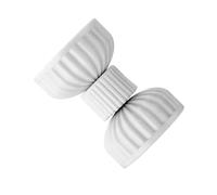 Fahoujs Des designs faciles à installer Les fixations de tête de lit blanches assurent une stabilité accrue de la qualité du repos pour les petites structures de lit Support de lit d'installation