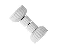 Fahoujs Des designs faciles à installer Les fixations de tête de lit blanches assurent une stabilité accrue de la qualité du repos pour les petites structures de lit Support de lit d'installation