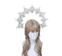 Fahoujs Dieu Mère Dieu Diadème Bandeau Kits Artisanat Vintage Chapeaux Femmes Fait à la Main Observateur de Tête Halloween Fête Costume Bandeau