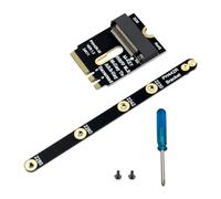 Fahoujs Disque dur NGFFS NVME pour adaptateur de clé pour une installation rapide dans une zone étroite