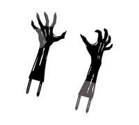 Fahoujs Double Sided Hands Yard Signs Garden Decorations with Sturdy Ground Stakes for Outdoor Horror Themed Garden