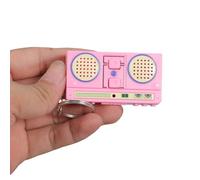 Fahoujs Enregistreur cassette vintage Porte-clés Cassettes Enregistreur Pendell Texture plastique pour les couples Porte-clés portable adapté pour les trajets quotidiens Convient pour les trajets