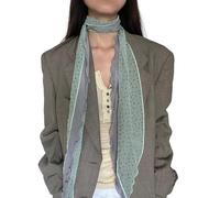 Fahoujs Femmes Écharpe Ceinture À Carreaux Pour Tenue Décontracté Fête Photo Accessoires Date 2000s Vêtements Accessoires Écharpe Colorée