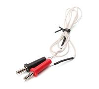 Fahoujs K Types Surfaces Température Thermocouple 100 cm Fiche Banane Fil Fiche Température Bande de test Lave-vaisselle Pour machines à chambre moteur Capteurs thermocouple Sondes K Type Connecteur