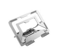 Fahoujs L'élévateur en aluminium pour ordinateur portable améliore le support de ventilation avec des composants épais de la base Steadys pour le travail et un support de tablette réglable pour