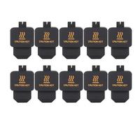 Fahoujs Lot de 10 couvercles en silicone de rechange pour imprimante H2D extrudeuse bloc de chauffage chaud partie de l'accessoire de protection en silicone