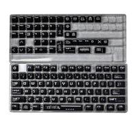 Fahoujs Lot de 122 keycaps chauffants avec rétroéclairage sous les pieds