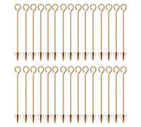 Fahoujs Lot de 30 connecteurs de bijoux en métal - Charme - Portatif en métal - Pour une création élégante et un designer de bijoux - Composant de perles artistiques, taille unique, Comme décrit