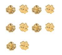 Fahoujs Low Allergy Clovers Ear Stoppers - Secure Grip Antiskid Design for Sports & Daily Jewelry Accessories Multi Compatible Silicone Ear Plugs Clovers Design