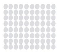 Fahoujs Masse de 100 disques d'oreille en silicone pour réduire les irritations et soutenir les boucles d'oreilles qui sont portables pour les loisirs quotidiens, taille unique, Comme décrit, Comme